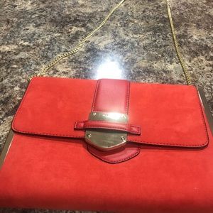 Aldo chain handle clutch bag